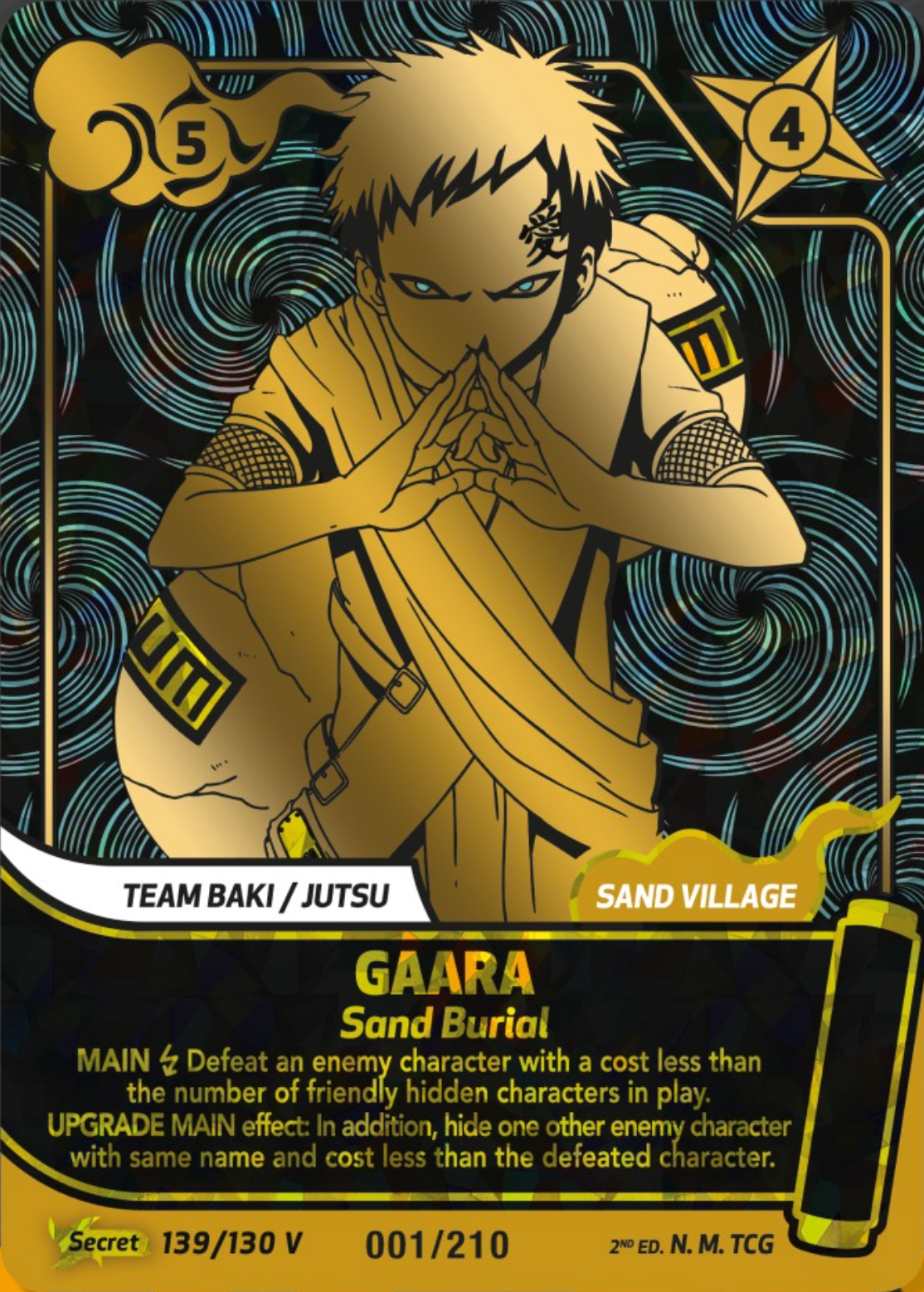 Gaara — Sand Burial