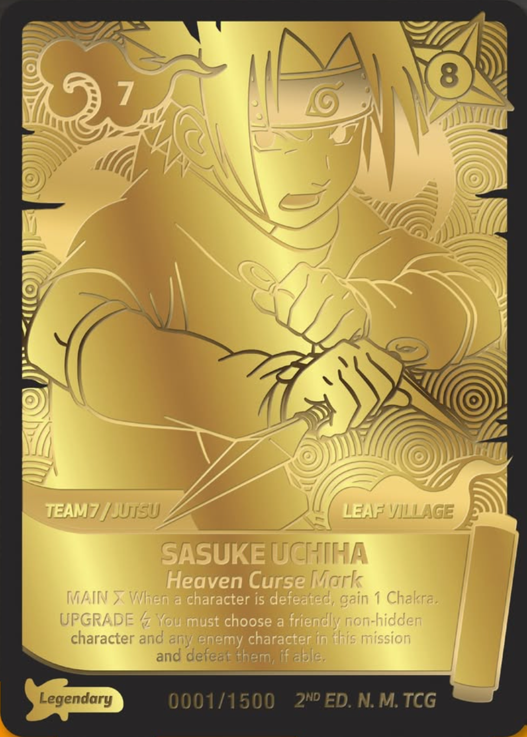 Sasuke Uchiha — Heaven Curse Mark