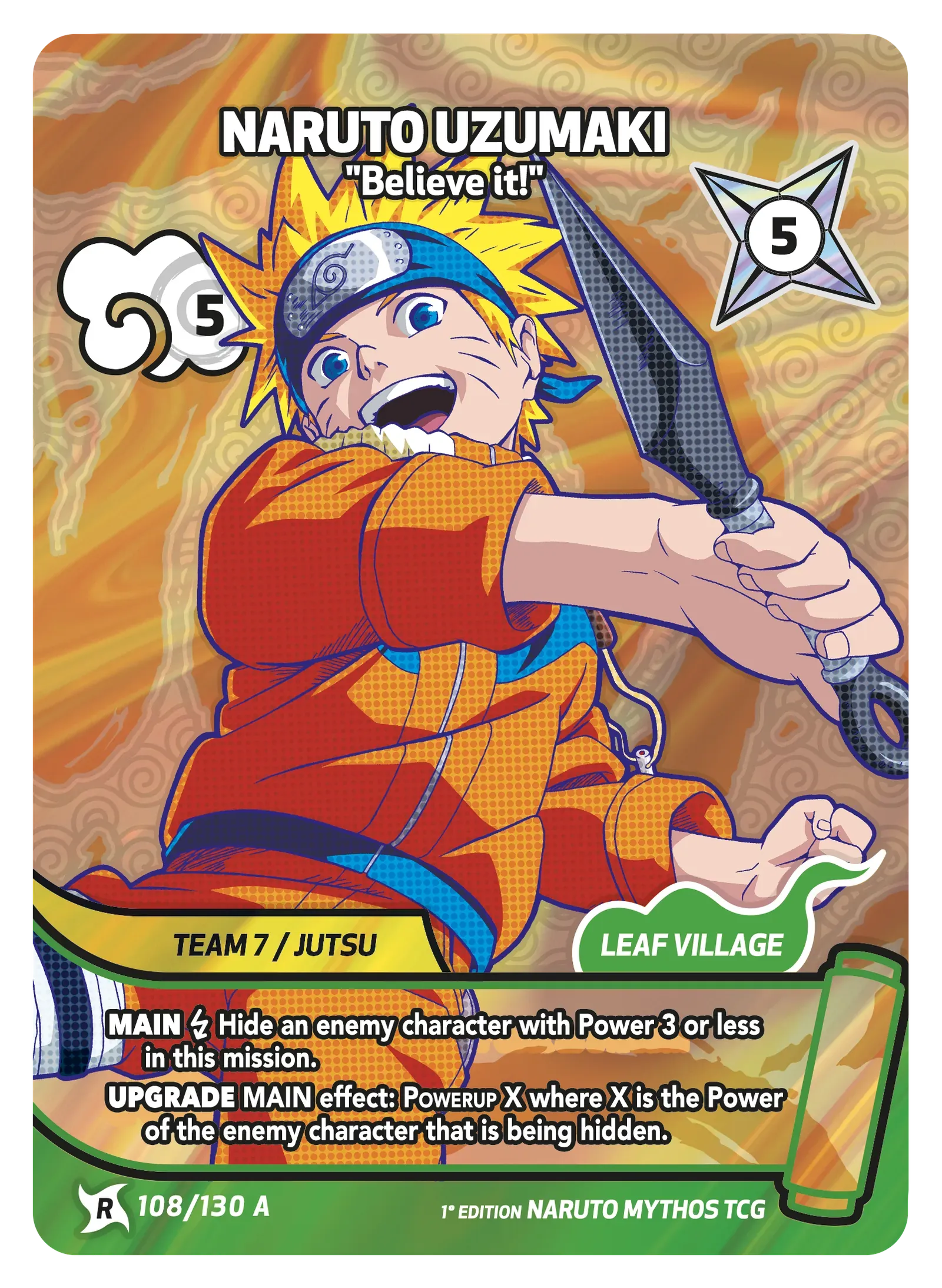 Naruto Uzumaki — Believe it!