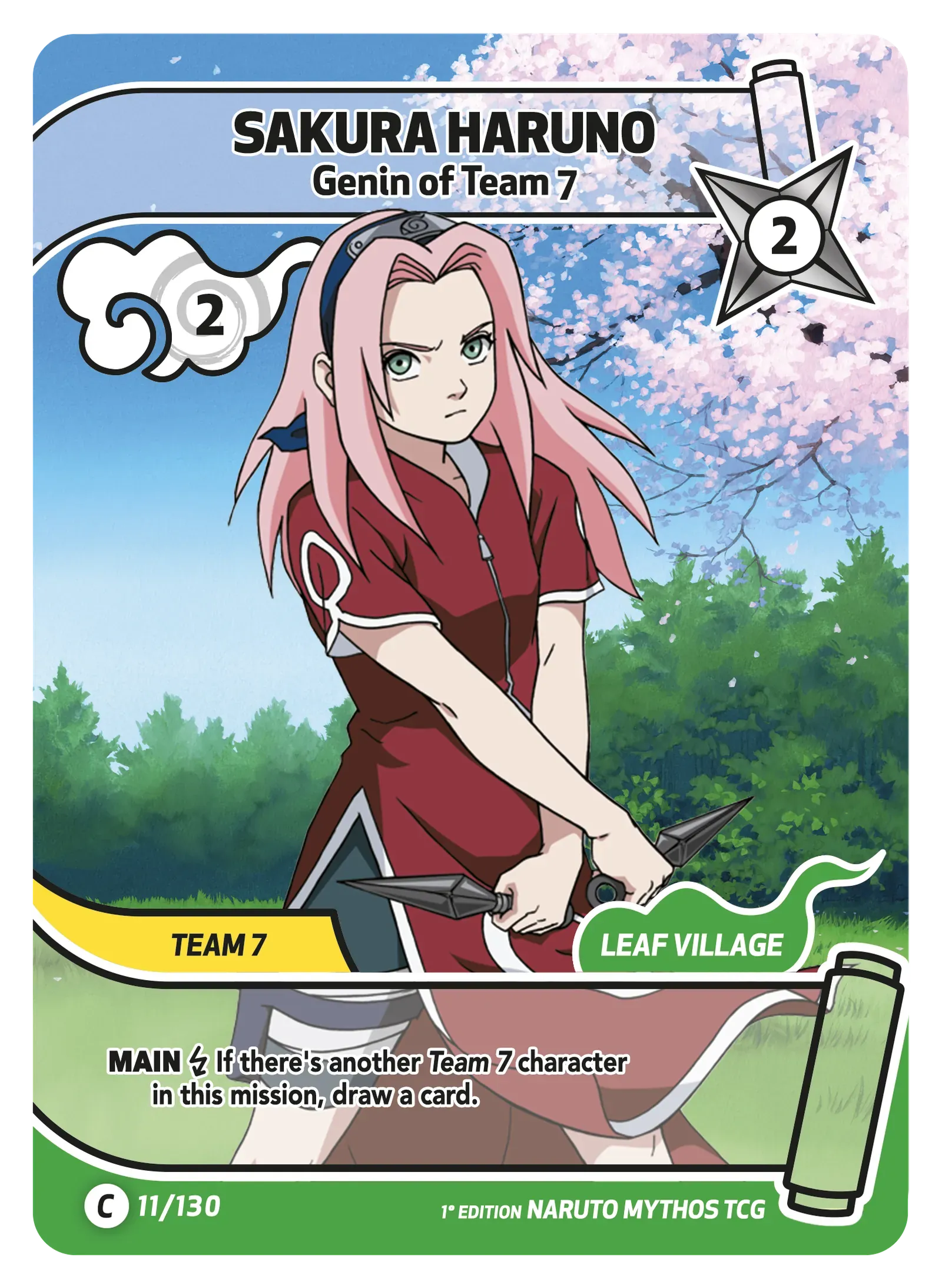 Sakura Haruno — Genin of Team 7