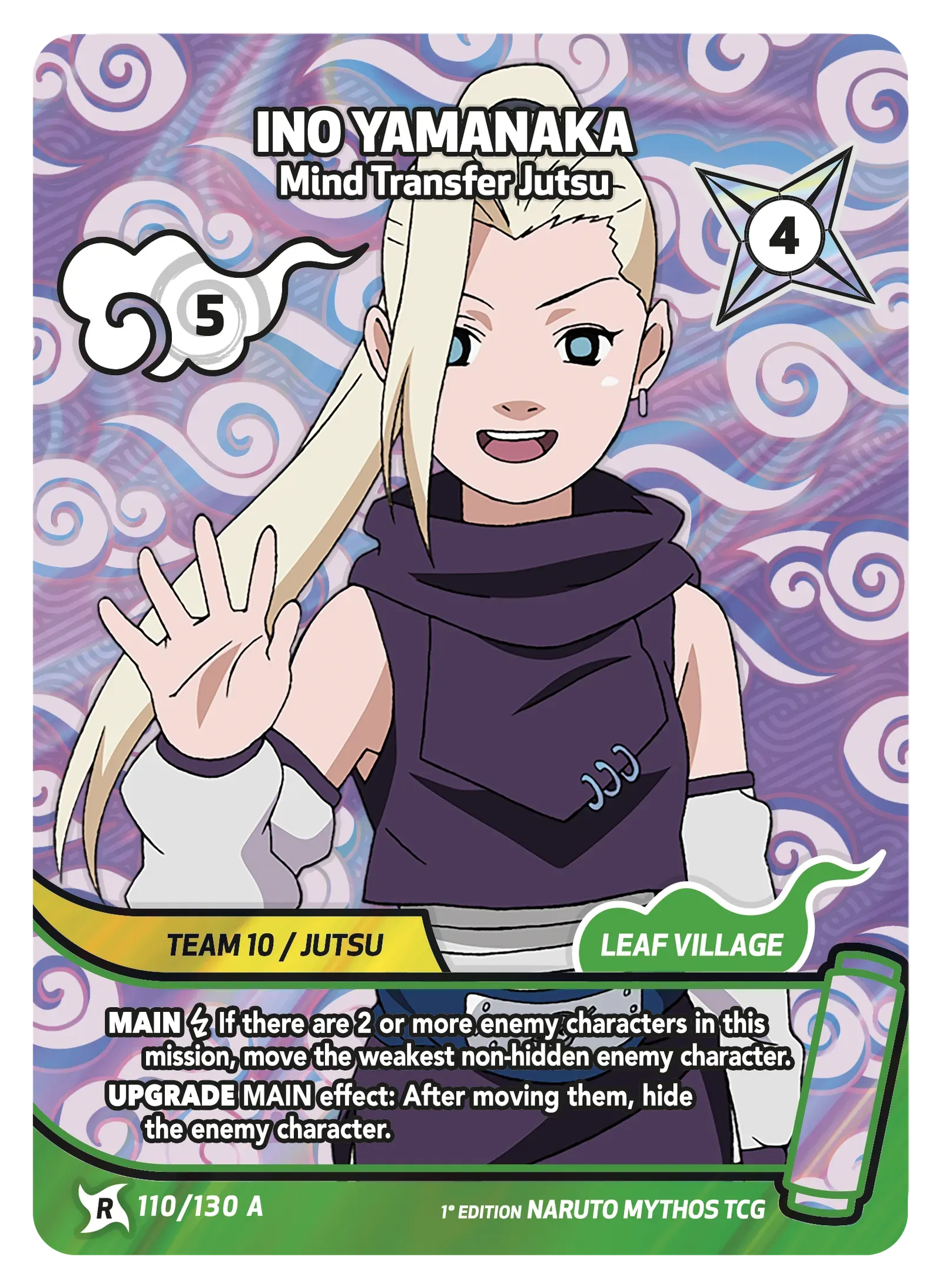 Ino Yamanaka — Mind Transfer Jutsu