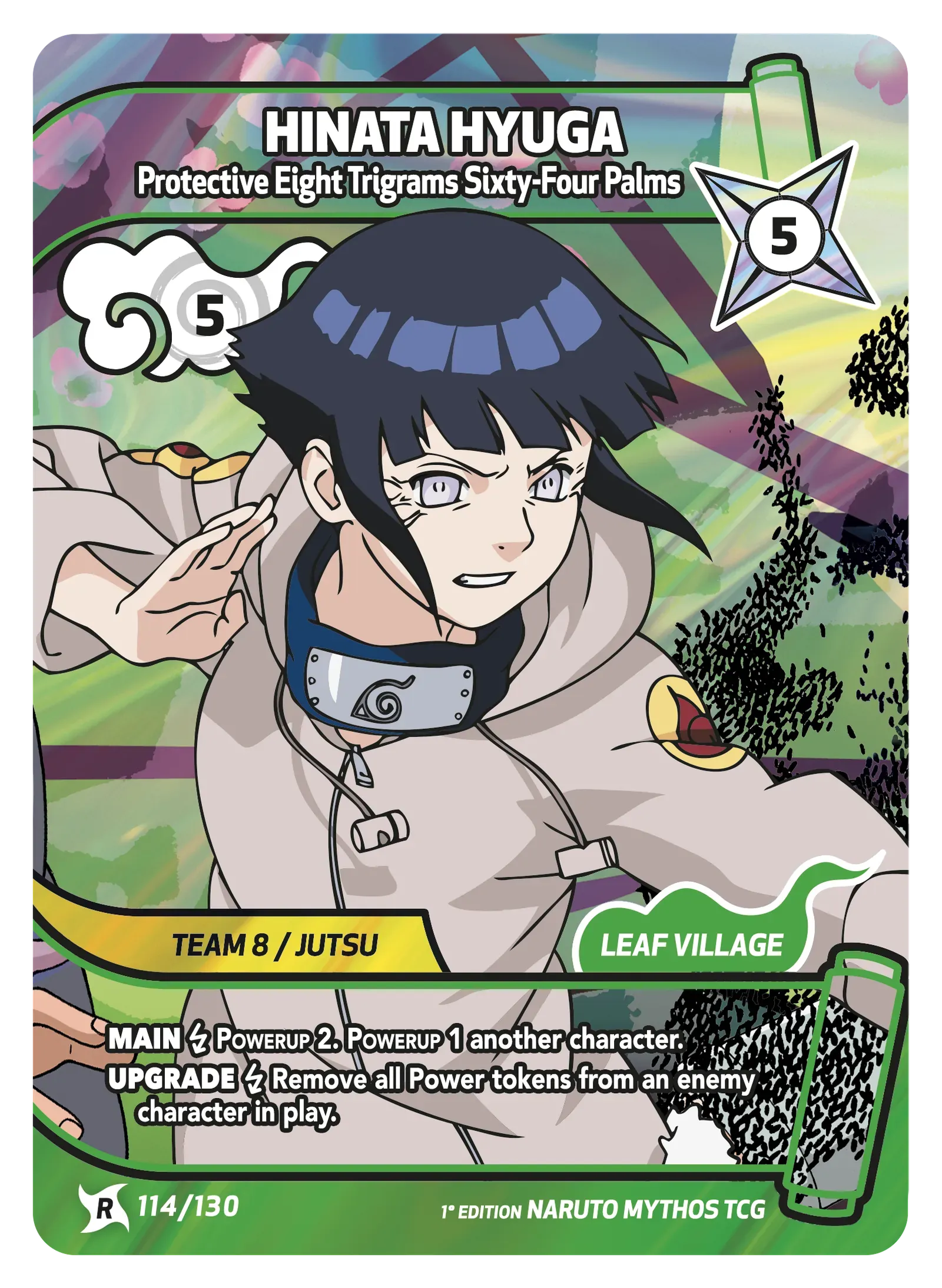 Hinata Hyuga — Protective Eight Trigrams Sixty-Four Palms
