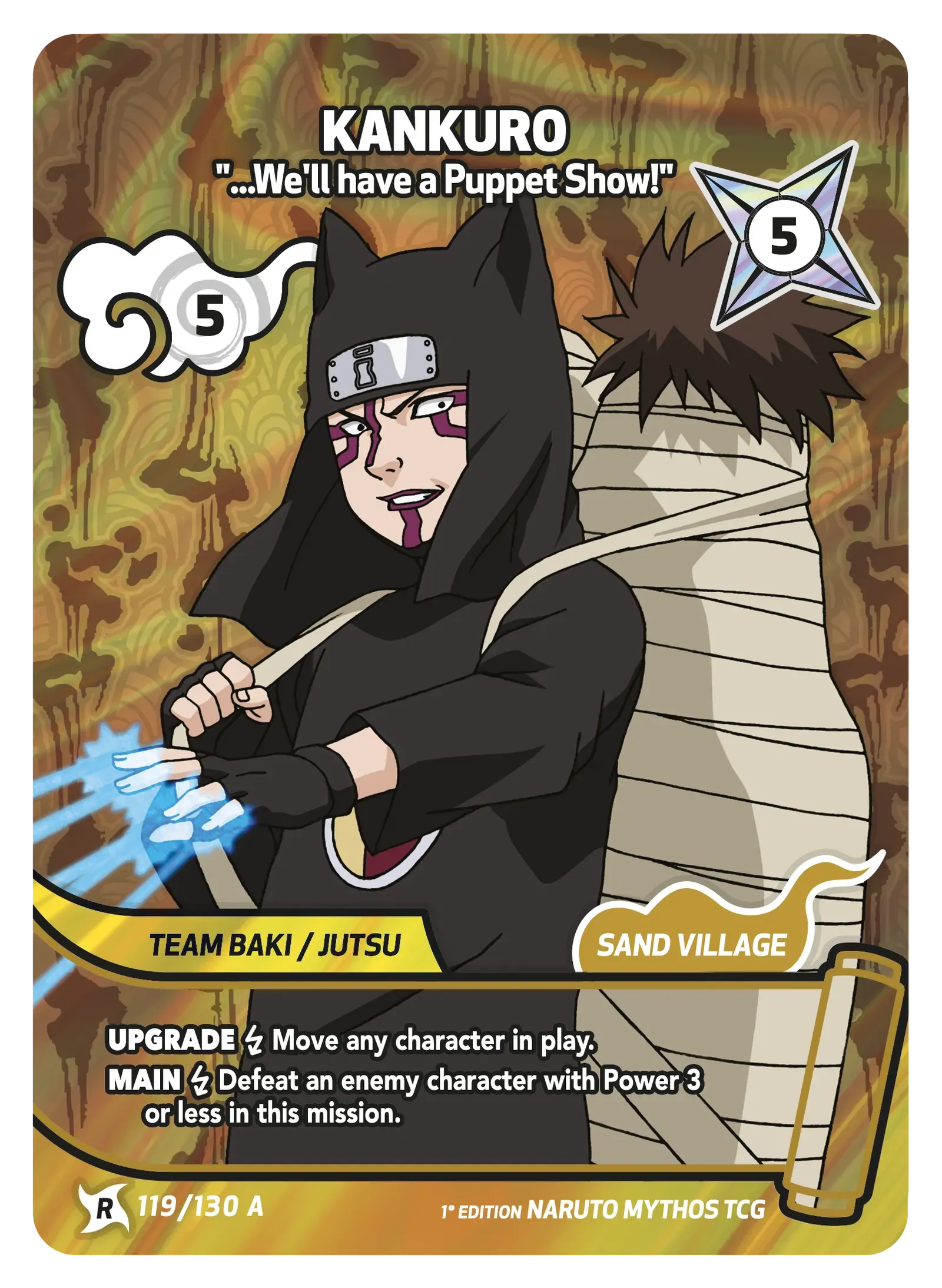 Kankuro — ...We'll have a Puppet Show!