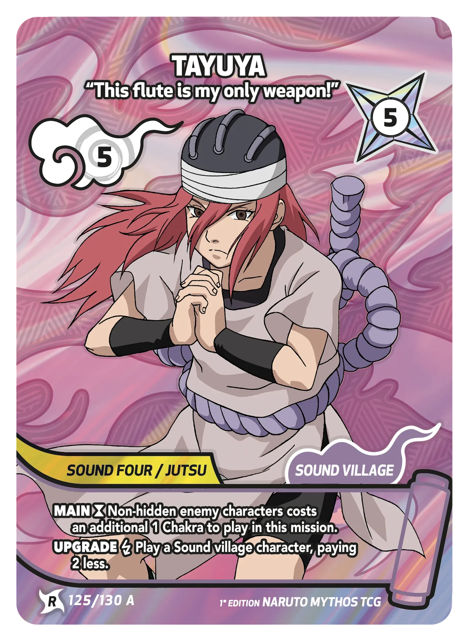 Tayuya — This flute is my only weapon!