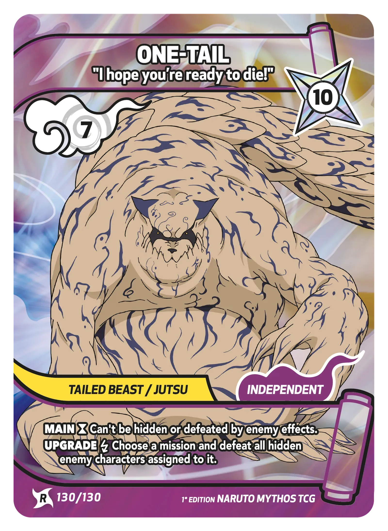 One-Tail — I hope you’re ready to die!