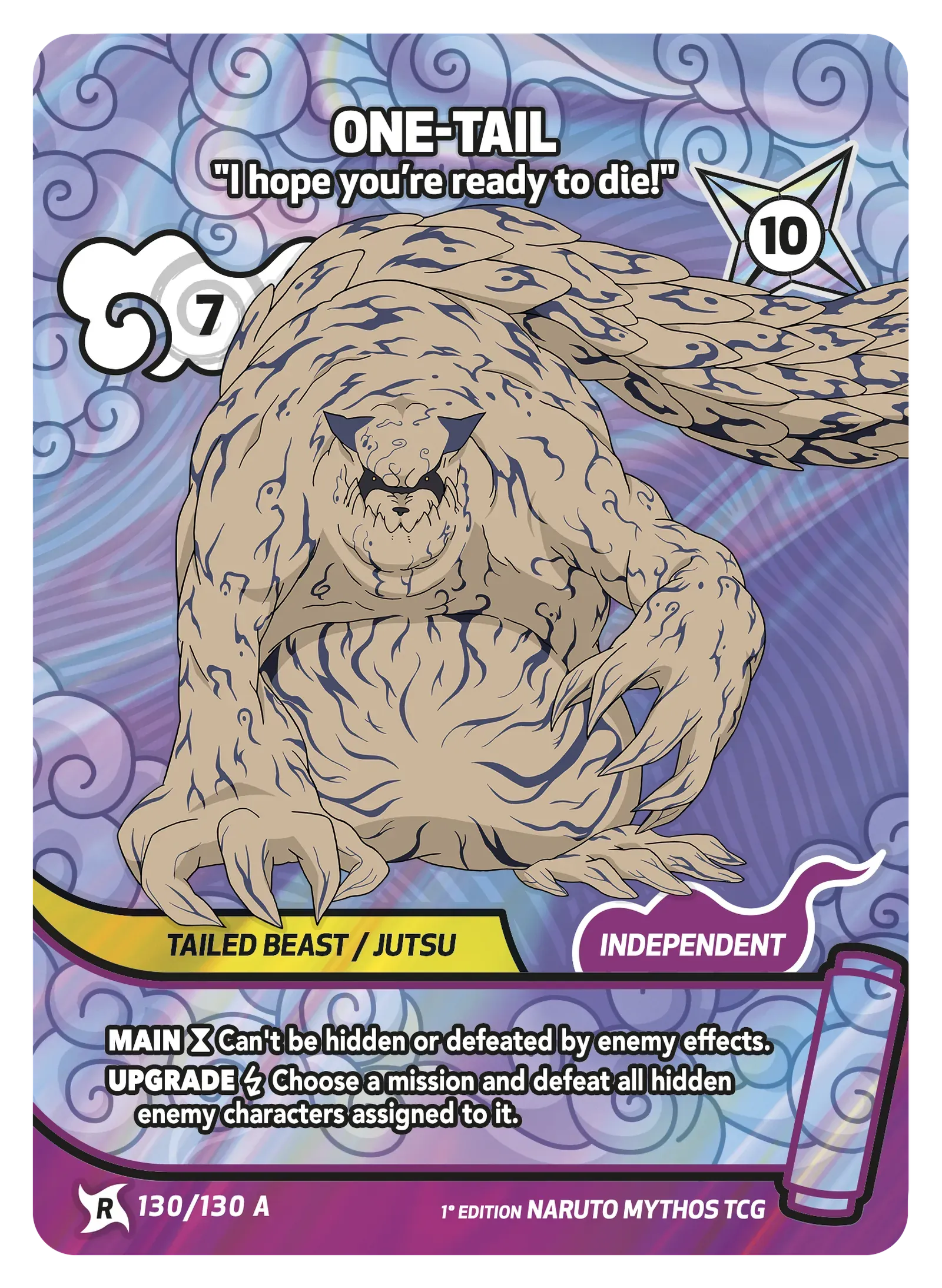 One-Tail — I hope you’re ready to die!