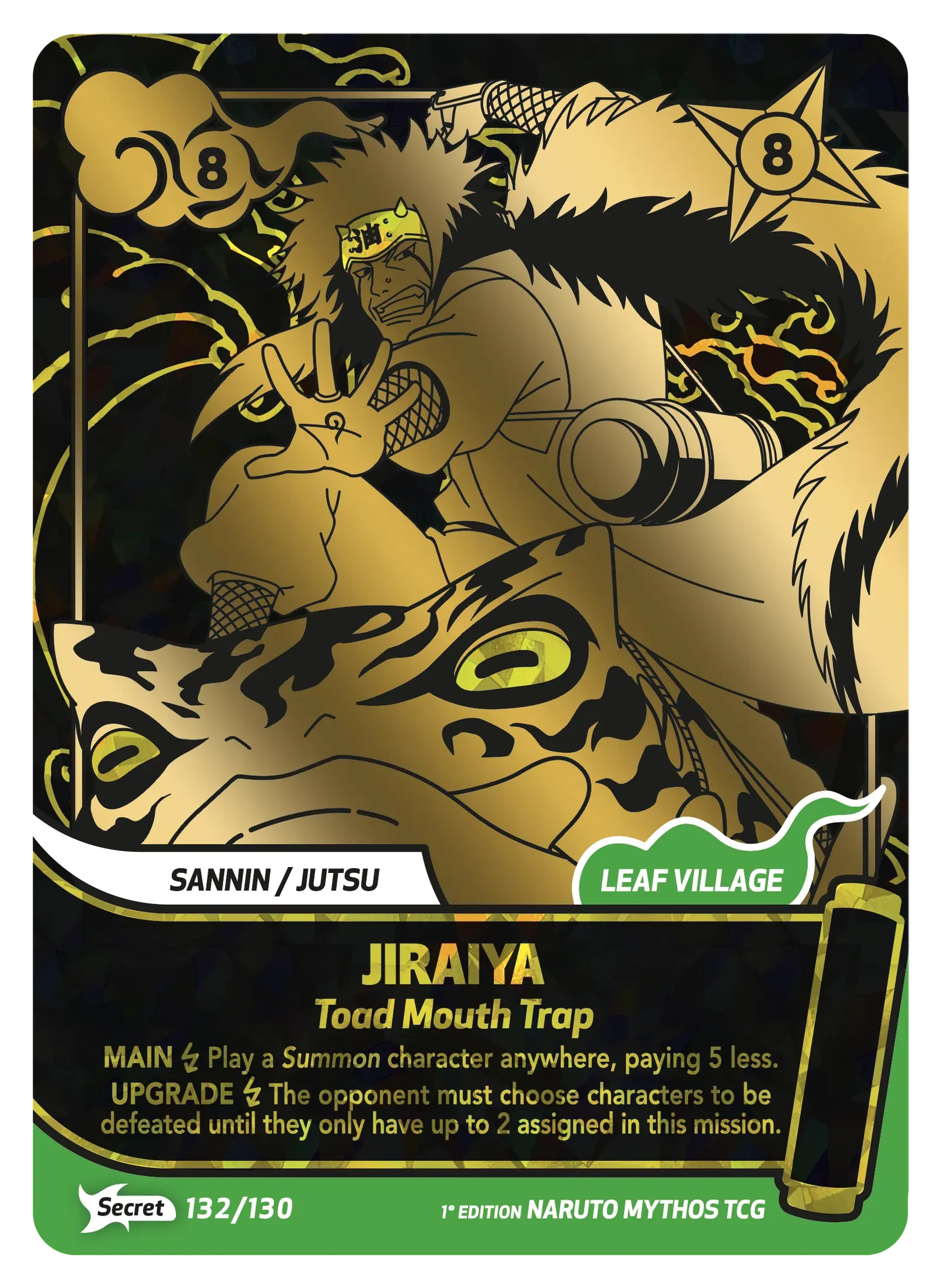 Jiraiya — Toad Mouth Trap