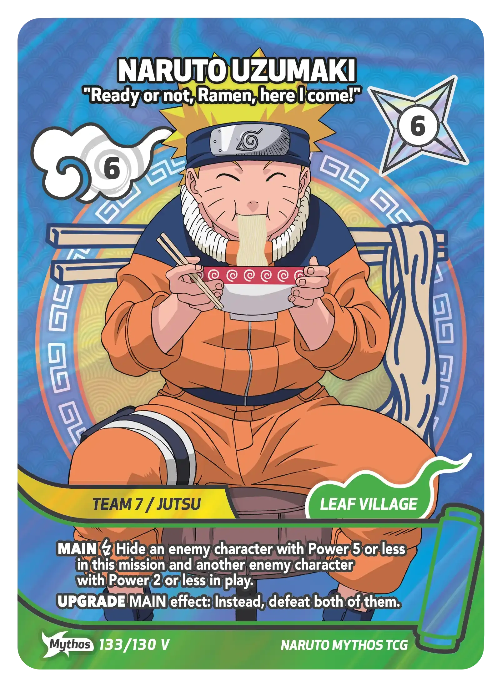 Naruto Uzumaki — Ready or not, Ramen, here I come!