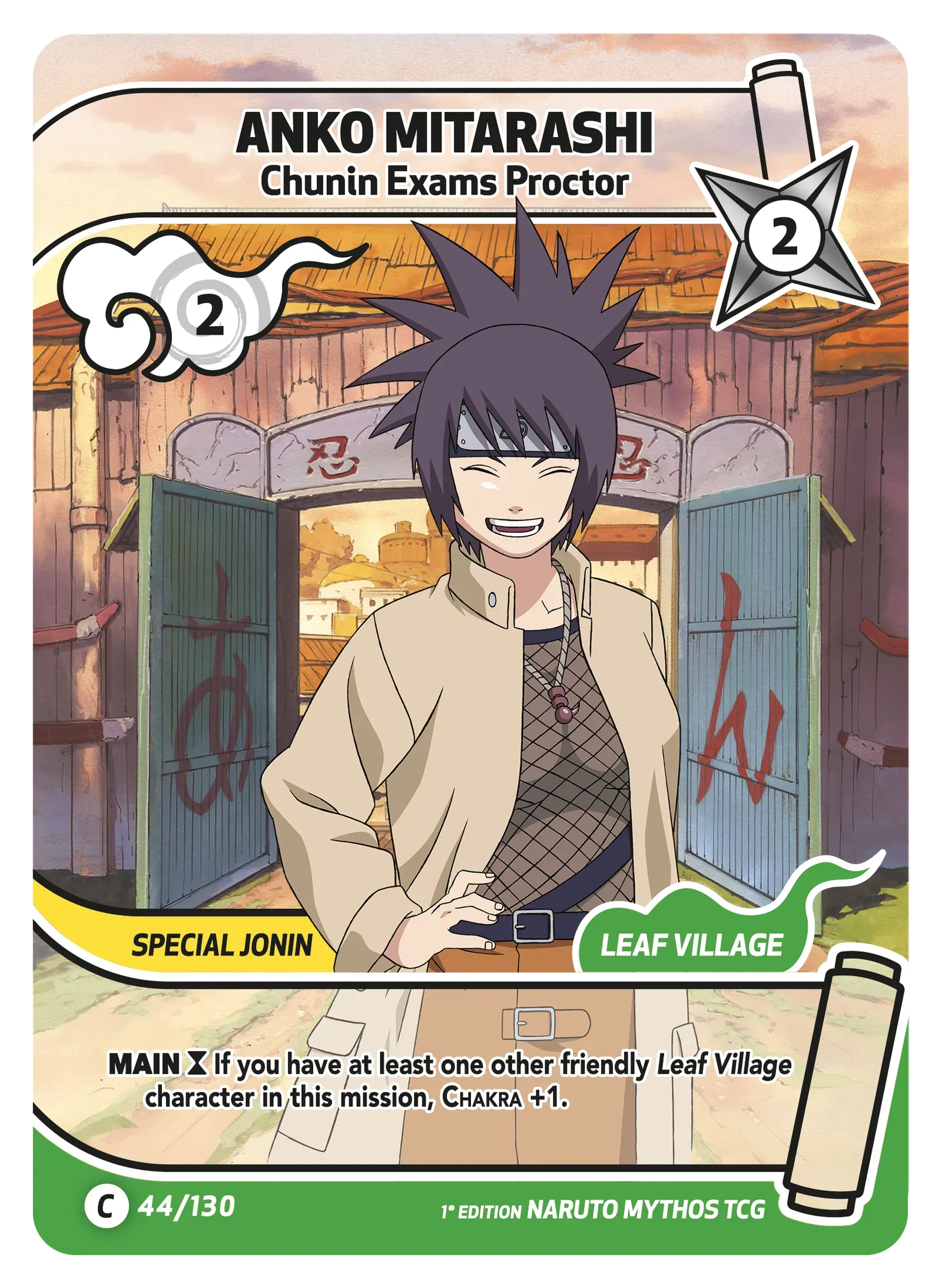 Anko Mitarashi — Genin Exams Proctor