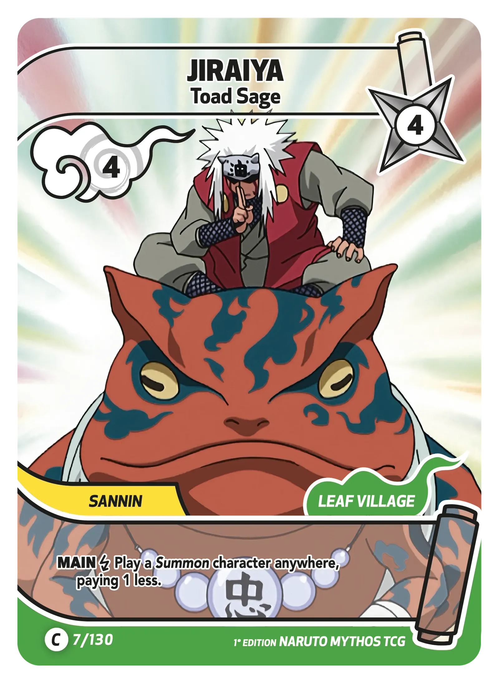 Jiraiya — Toad sage